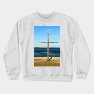 Seaside Cross Crewneck Sweatshirt